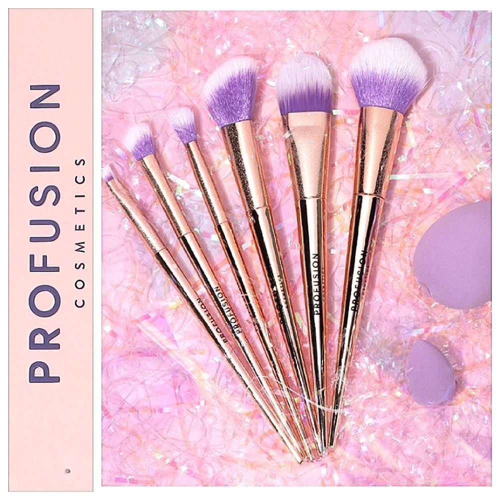 Profusion Cosmetics Brush Crush Limited Edition Brush & Sponge Set